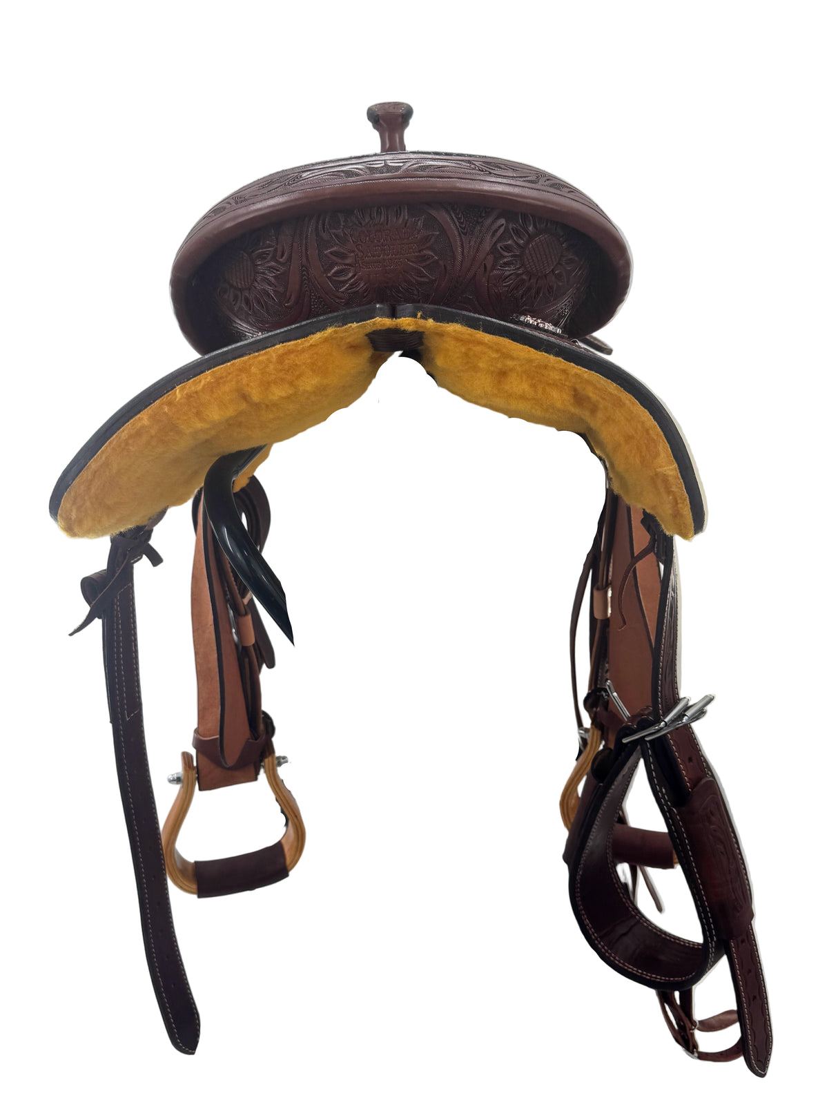 Sunflower Barrel Saddle 14.5"