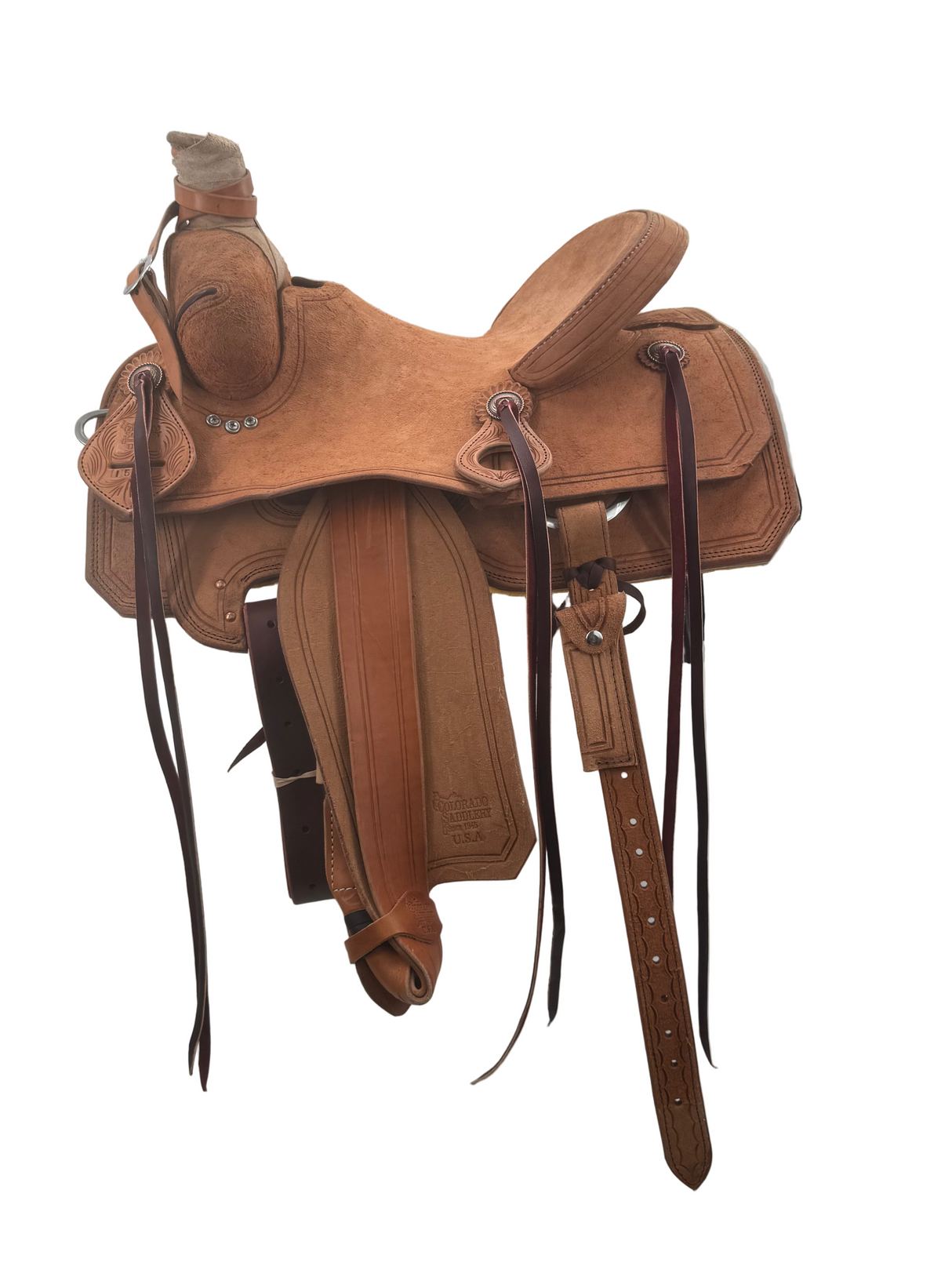 Rough out ranch saddle