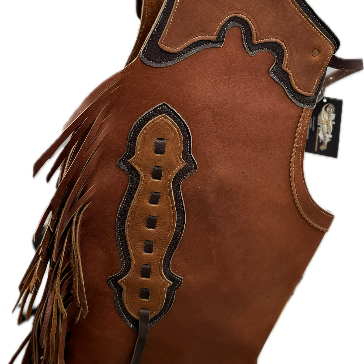 じゃんじゃんゴールデンチェイン レザー80s アメカジ 牛革 ハンティング Leather Chinks Single Weave – Colorado Saddlery