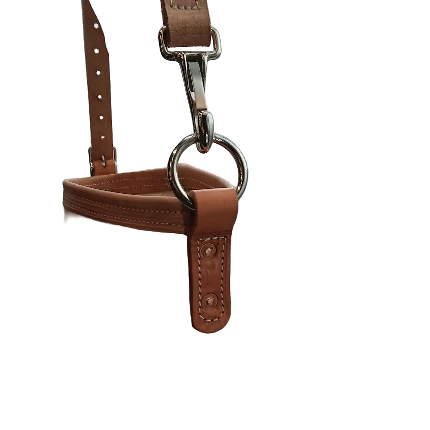 Canvas Feed Bag with Leather Bottom