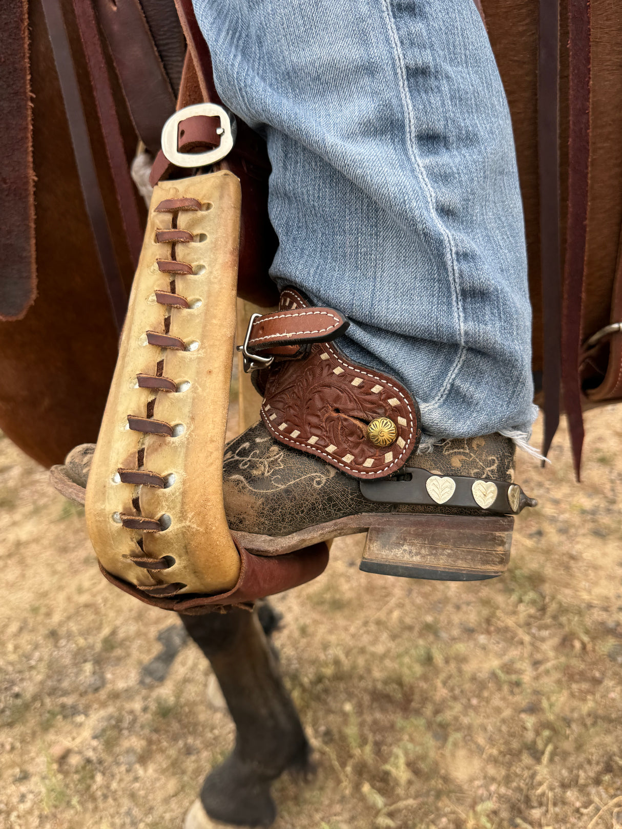 Flying Heart Bumper Spurs