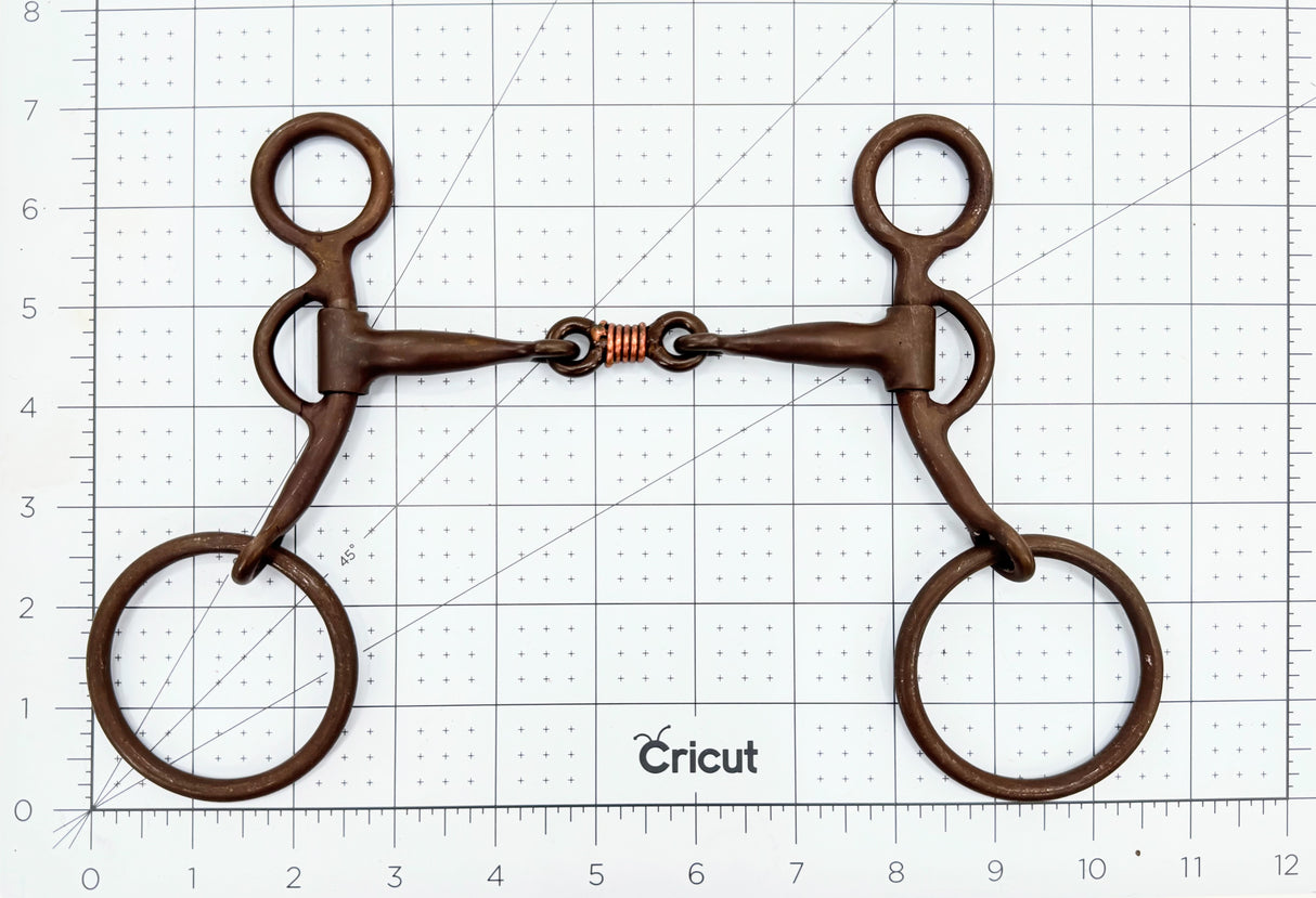 Large Ring Copper-wrapped Dogbone Bit - Signature Series