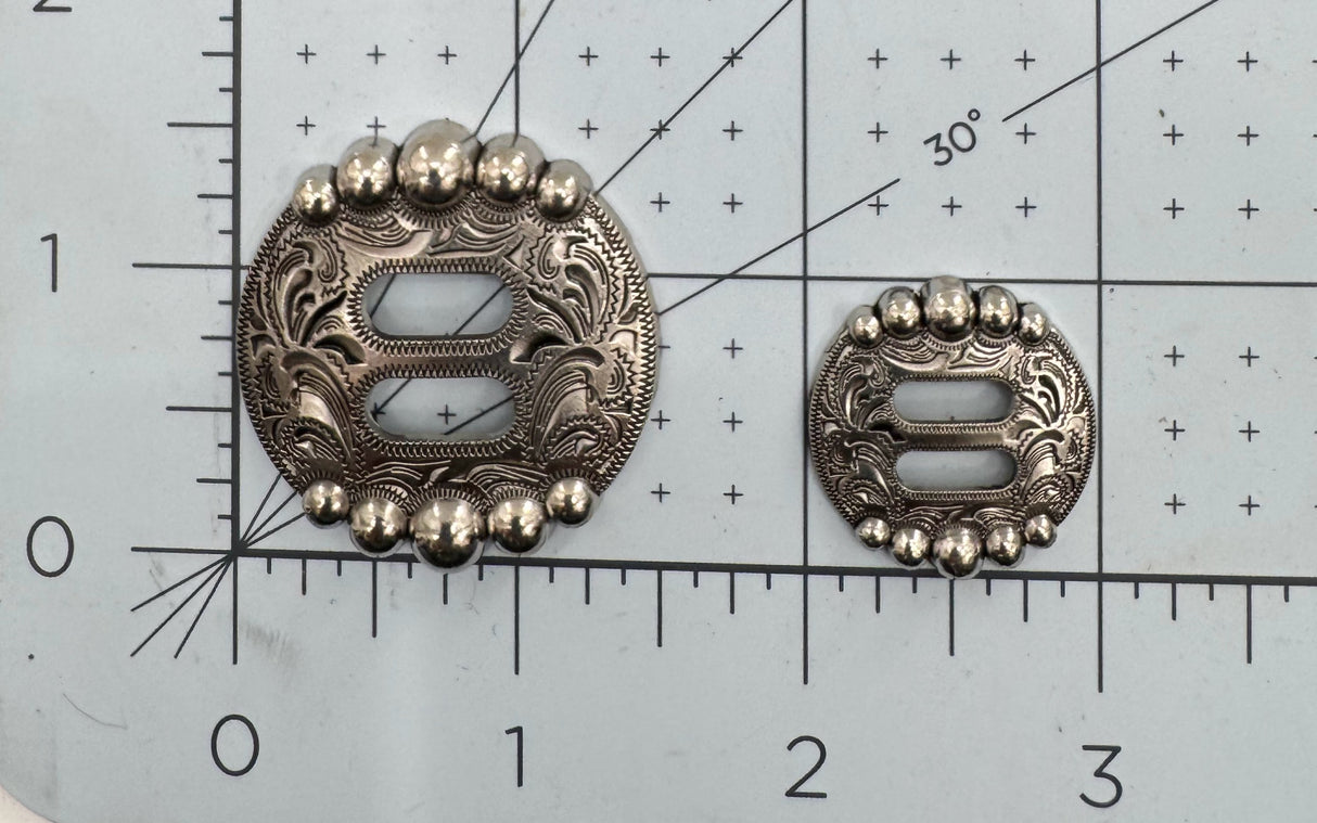 Desert Canyon Slotted Concho - Set of 6