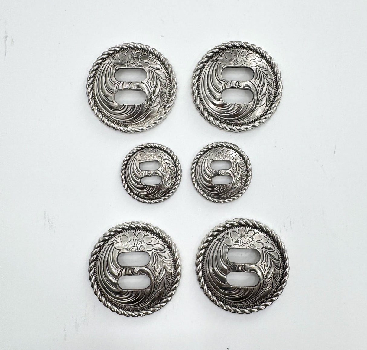 Concho Set of 6 - various styles