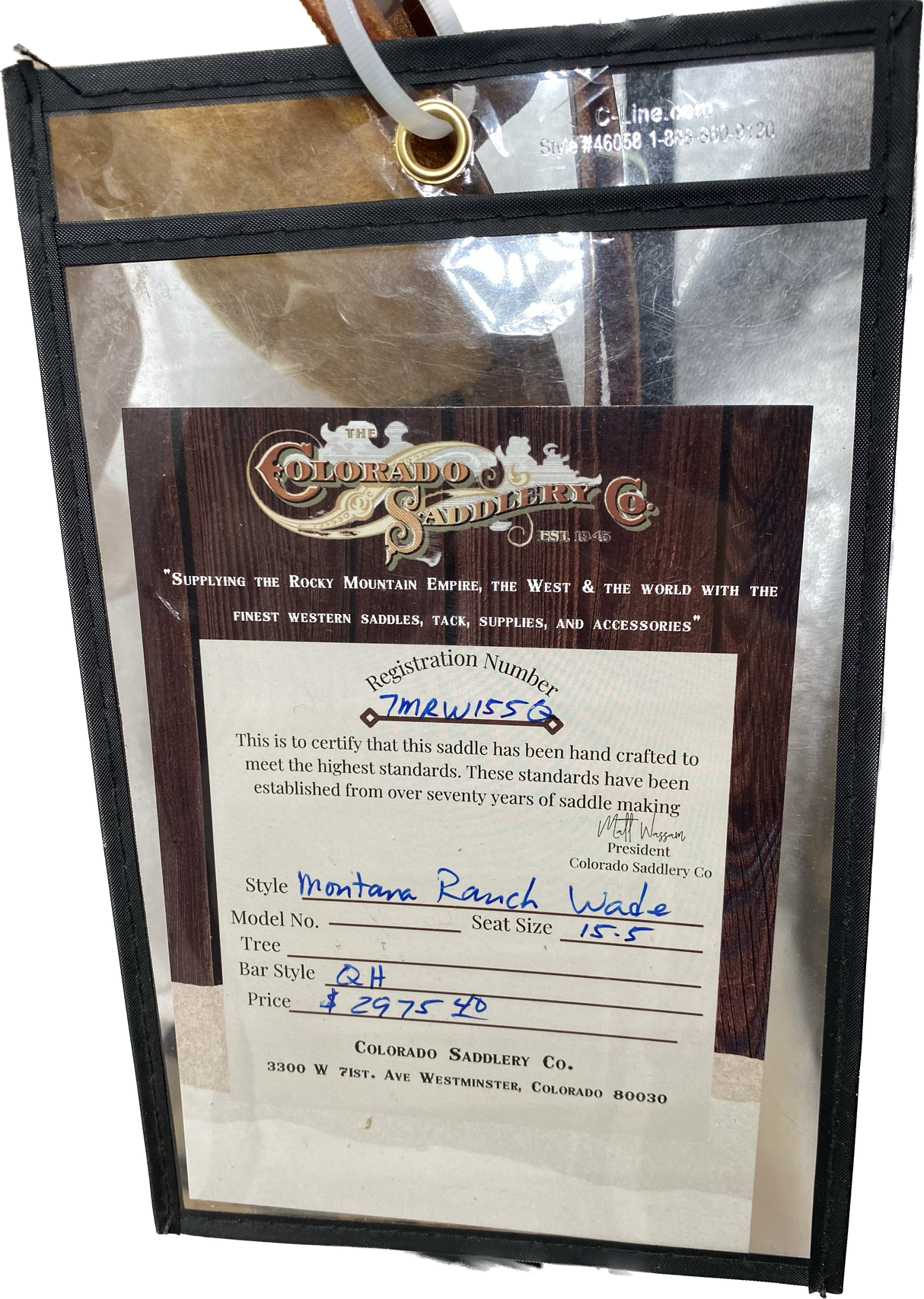 Montana Ranch Wade 15.5"