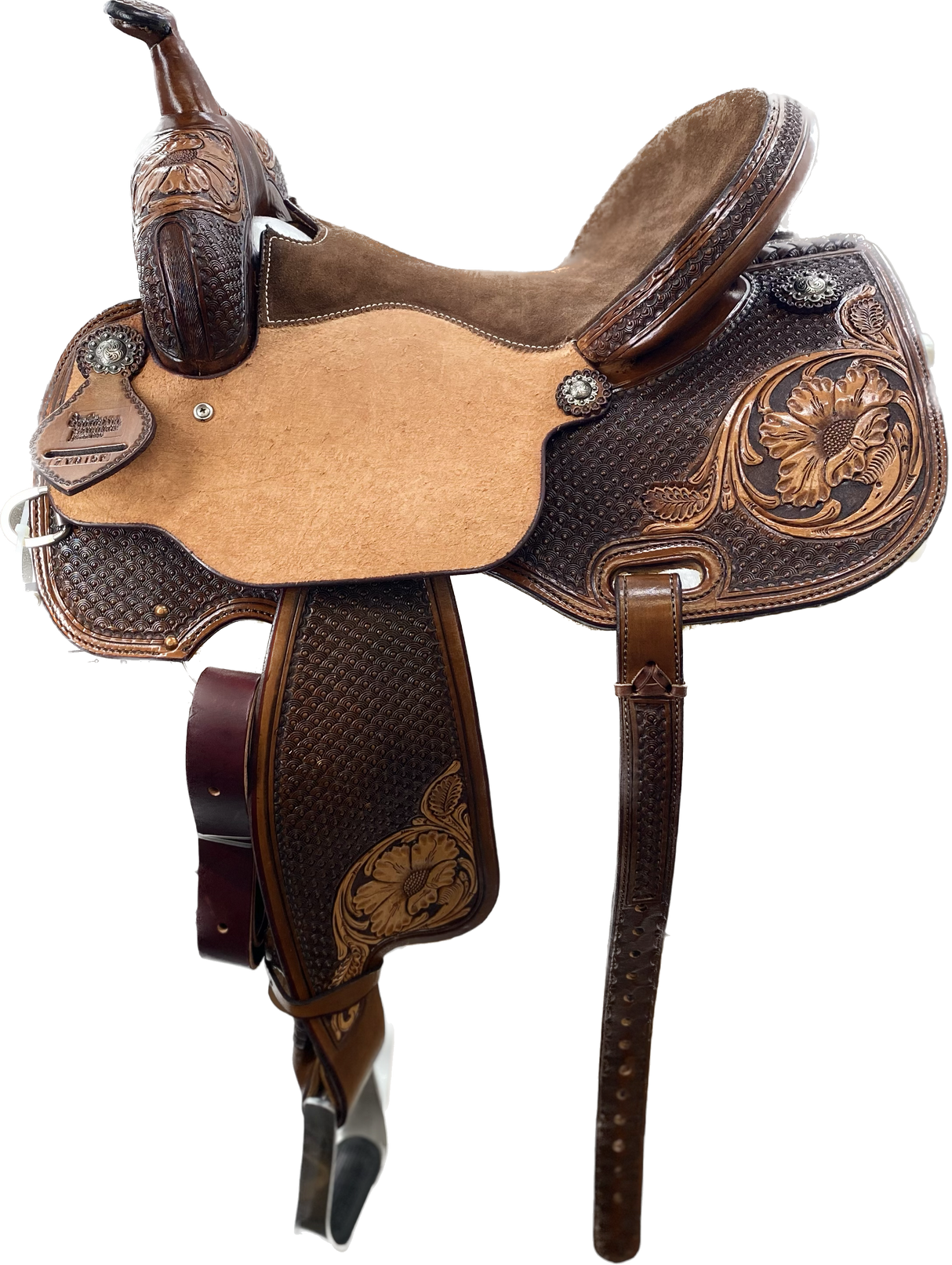 Vintage Barrel Racer 15" Saddle