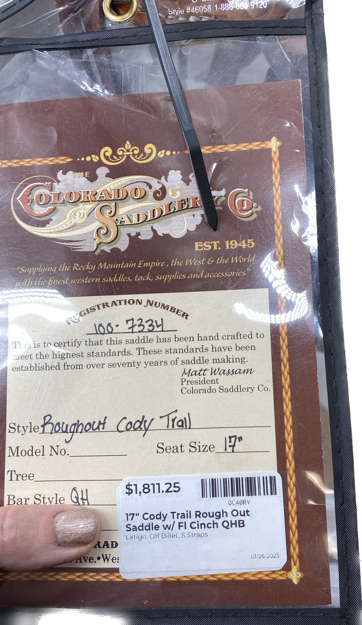 Ruta de Cody Trail de 17"