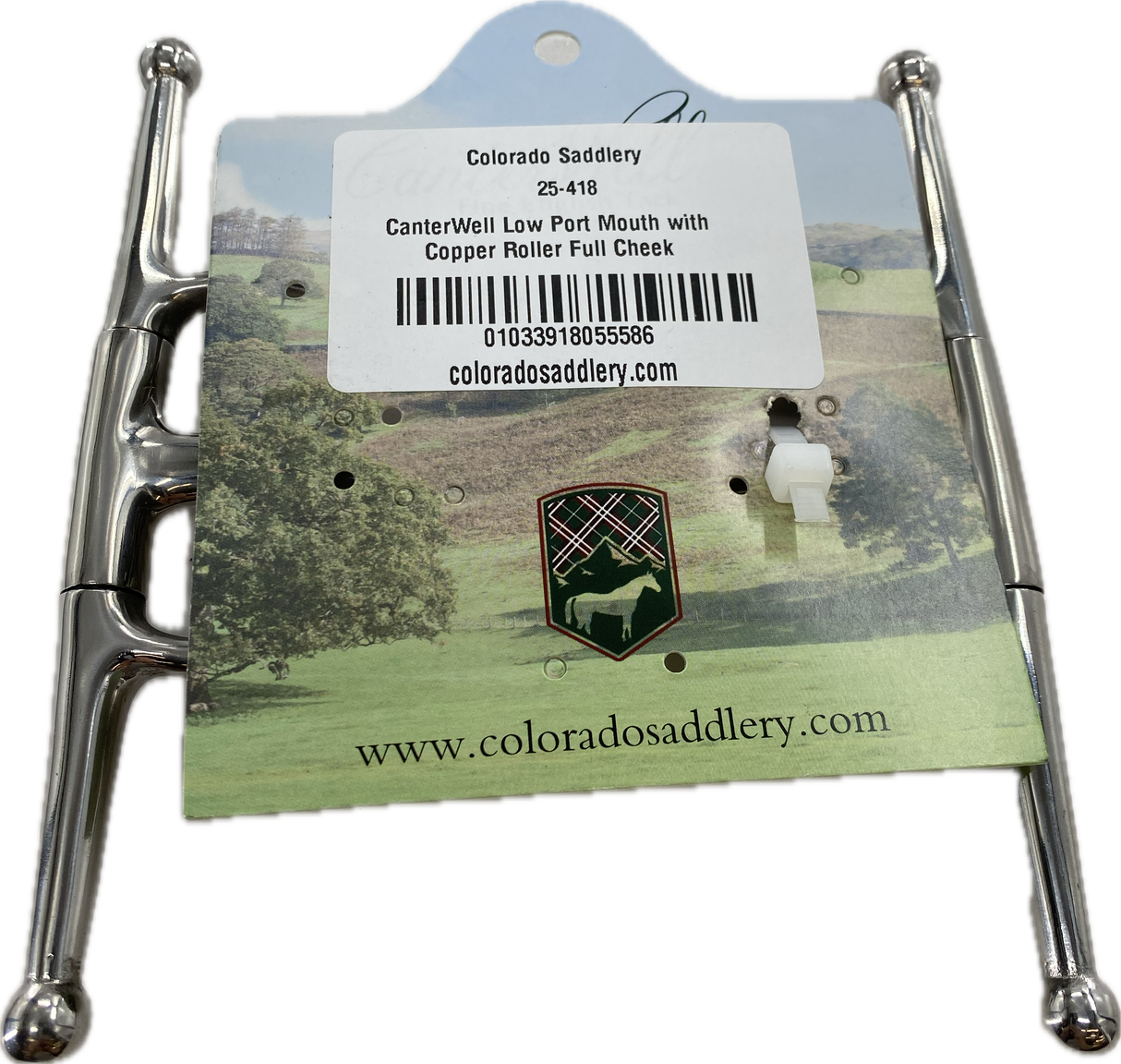 Boca de puerto baja Canter Well con rodillo de cobre y mejillas completas