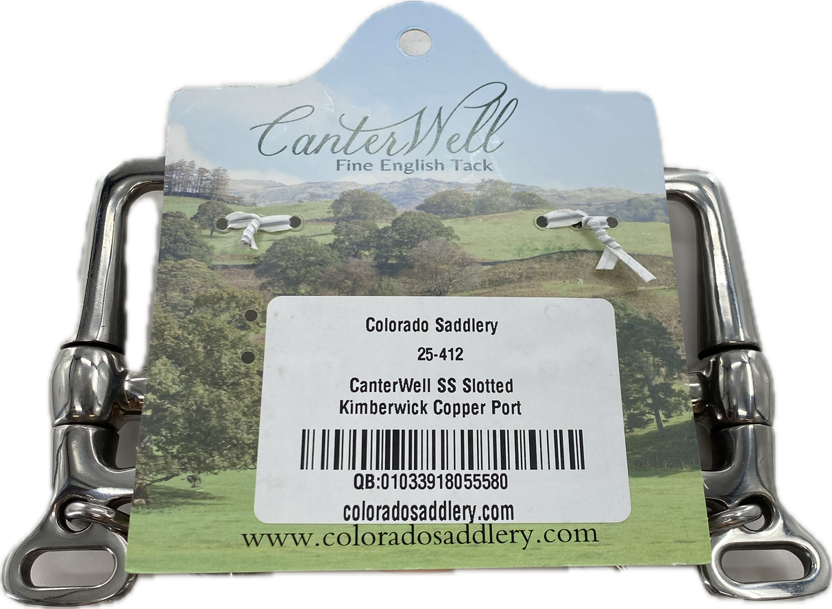 Puerto de cobre Kimberwick ranurado de acero inoxidable Canter Well