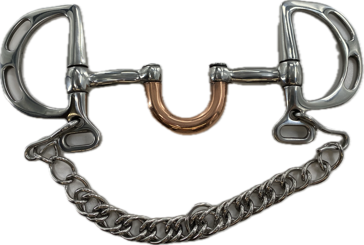 Puerto de cobre Kimberwick ranurado de acero inoxidable Canter Well