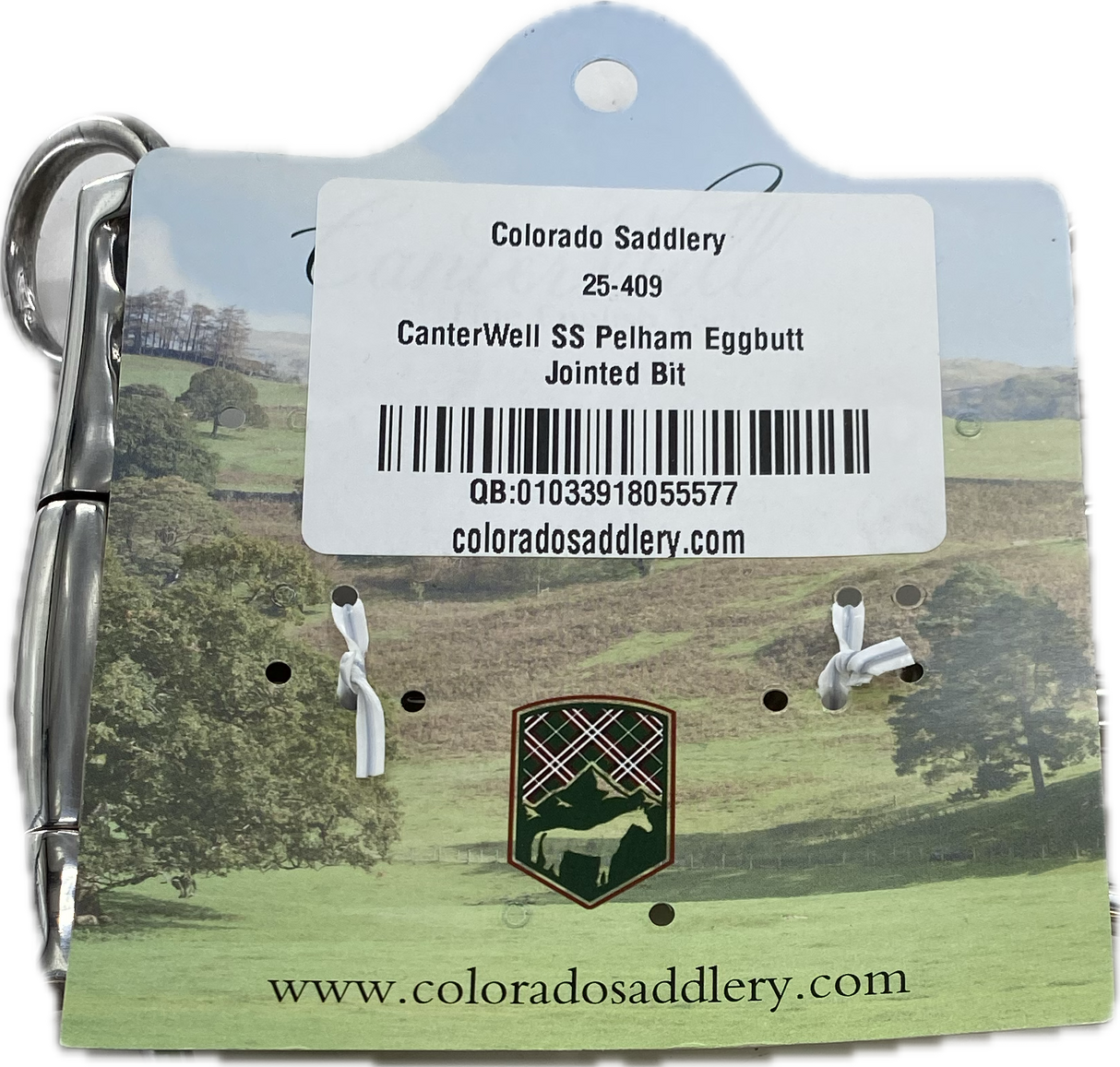 SS Pelham Eggbutt Single-jointed Bit