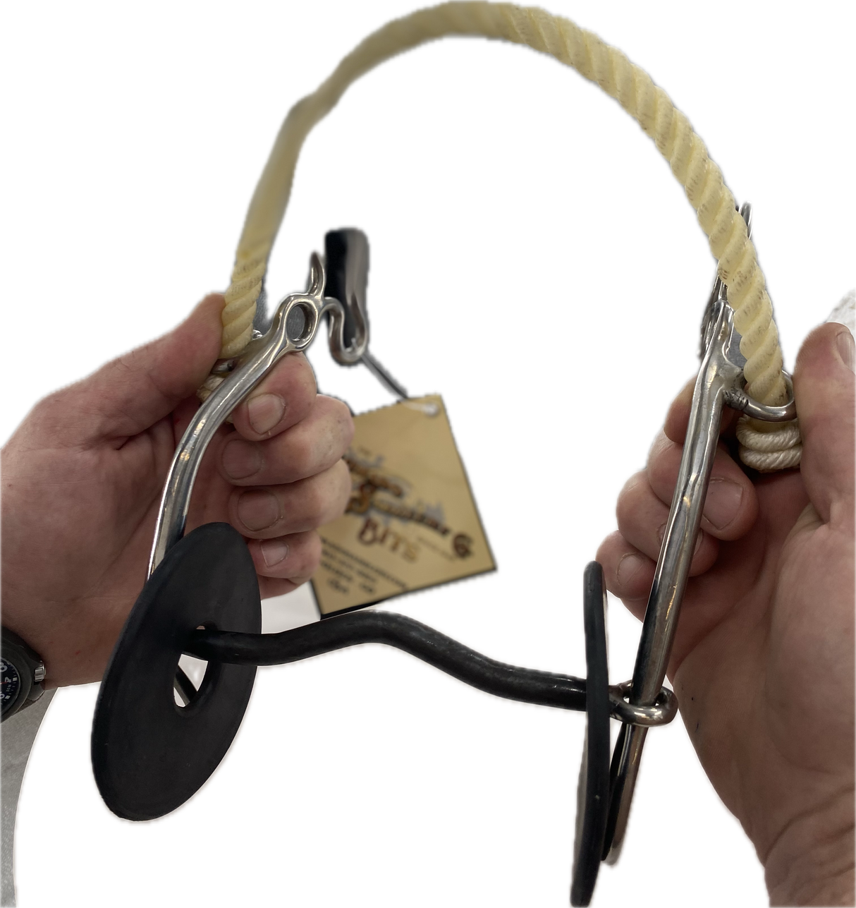 Hueso de perro de alambre trenzado de 3 piezas con banda de cuerda