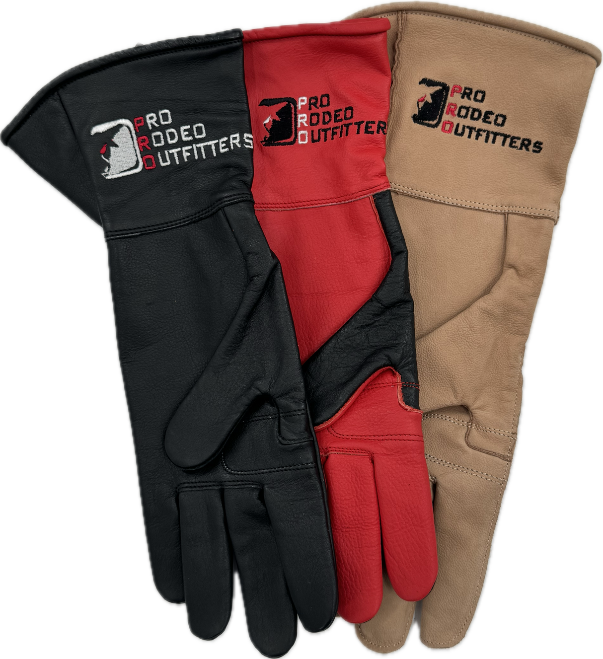 PRO Rodeo Bull Riding Gloves