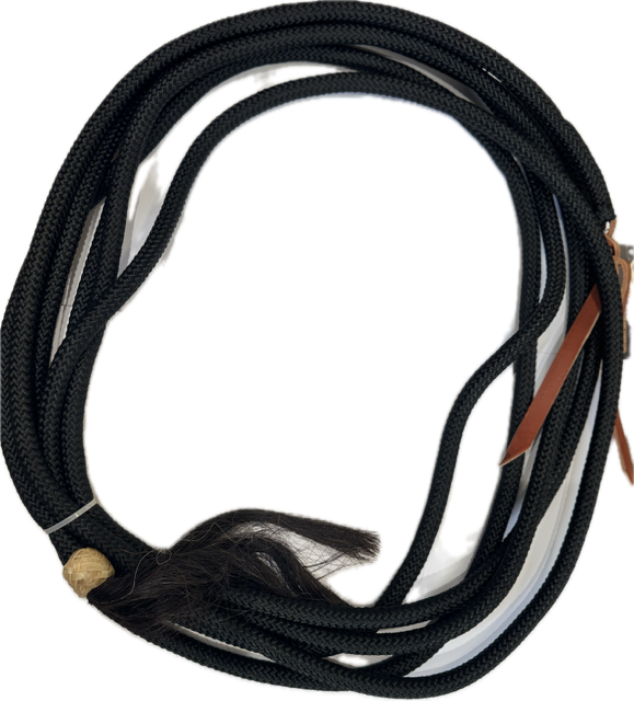 Black Mecate Reins