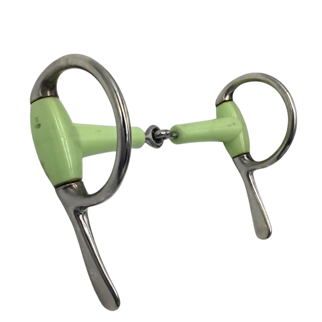 Half Cheek Snaffle Apple Mouth Bit 5 1/2"