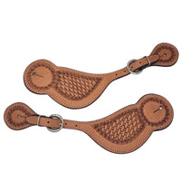 Double & Stitched Quality Basket Spur Straps