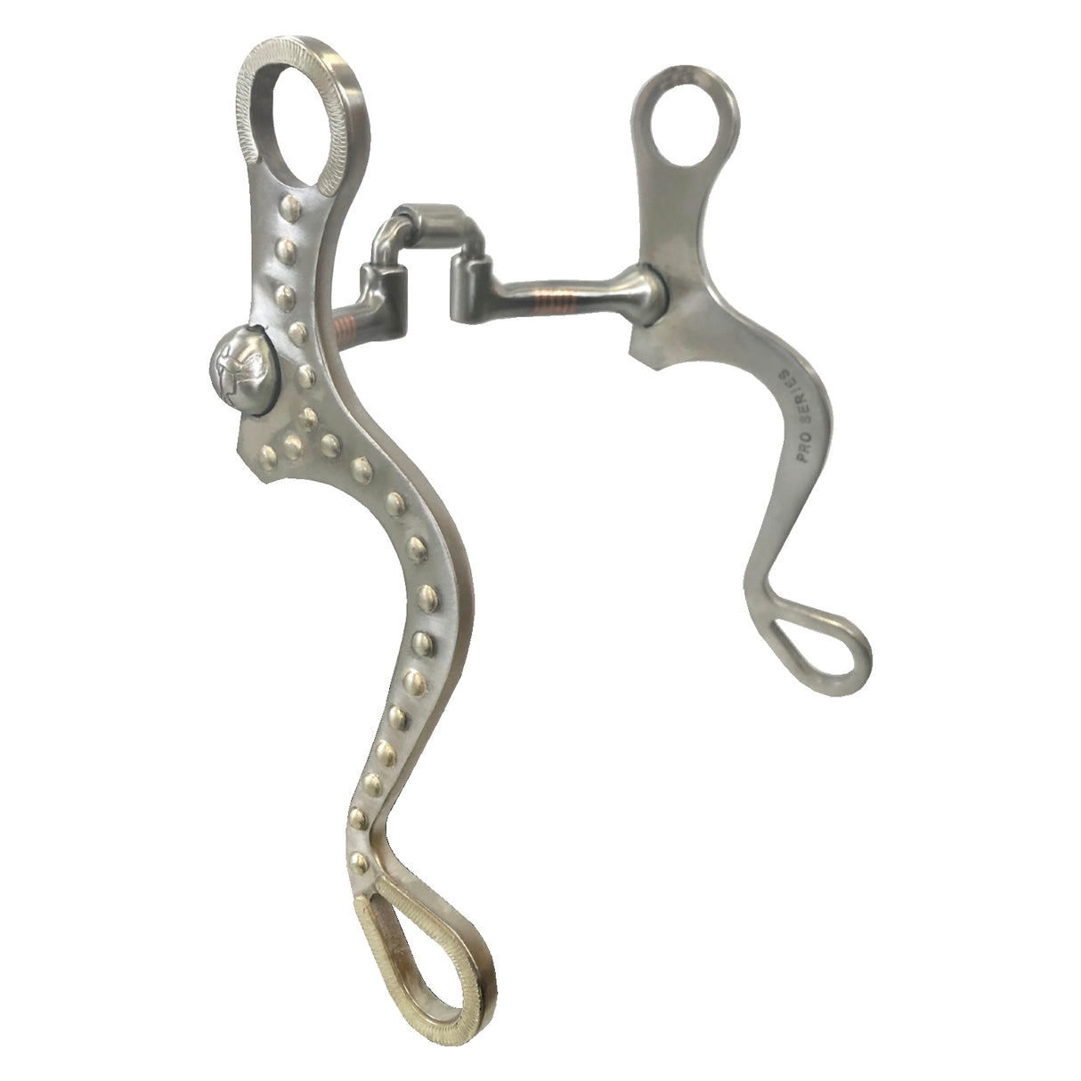 Serie Pro de 8" de acero inoxidable con mejilla plana y boca de puerto mediano de 5"