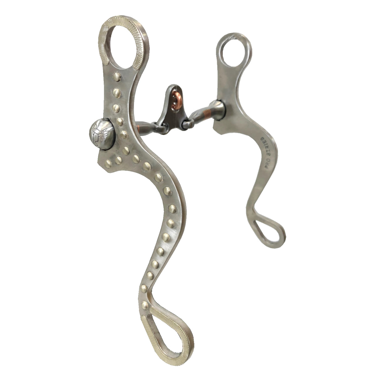 Serie Pro de 8" de acero inoxidable con mejilla plana y boca de pala flotante de 5"