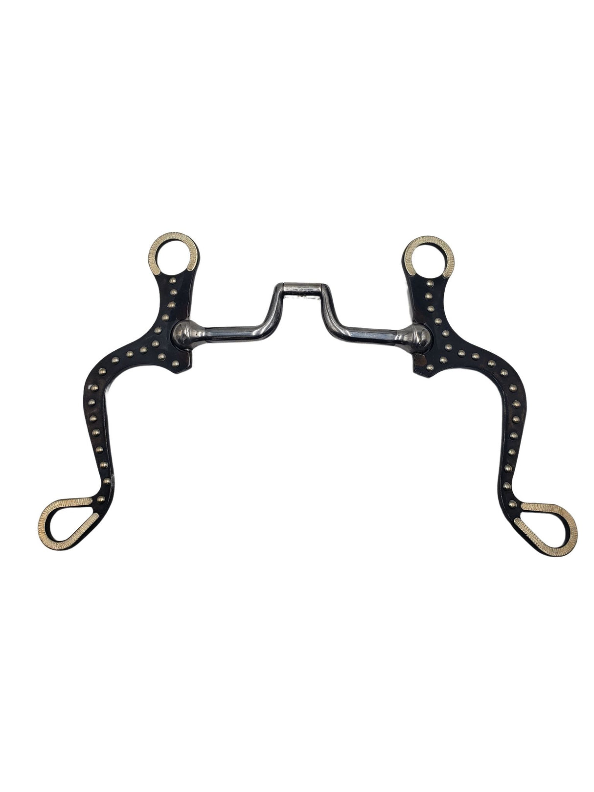 Serie Pro de 8" de acero negro con mejilla plana y boca de puerto cuadrado SI de 5"