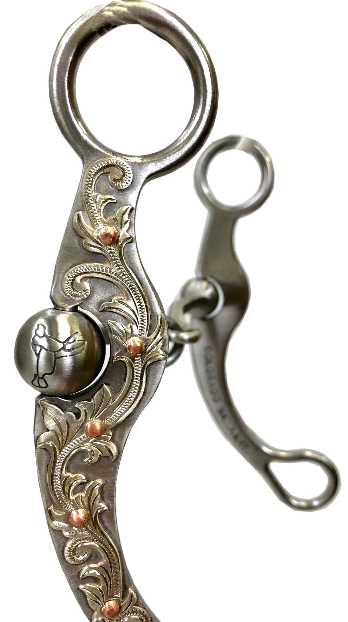 Pro Series 7" SS Sheridan Flat Cheeks con boca Lifesaver de 5"