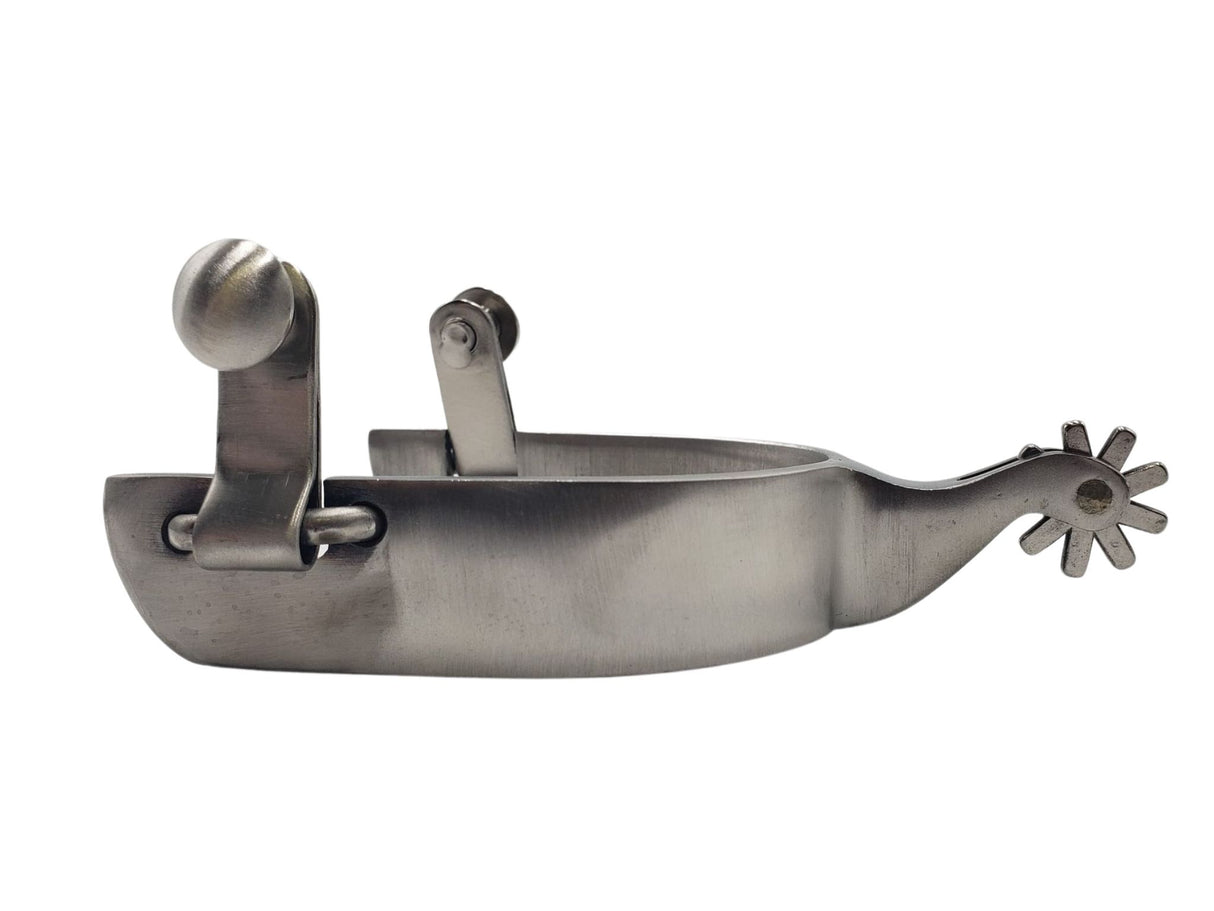 Espuelas de acero cepillado de 9 puntas de la serie Pro