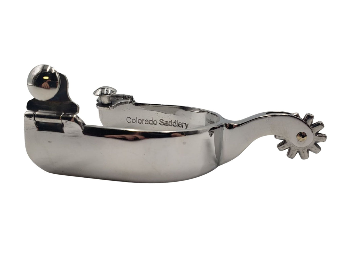 Espuelas de acero inoxidable de 10 puntas de la serie Pro