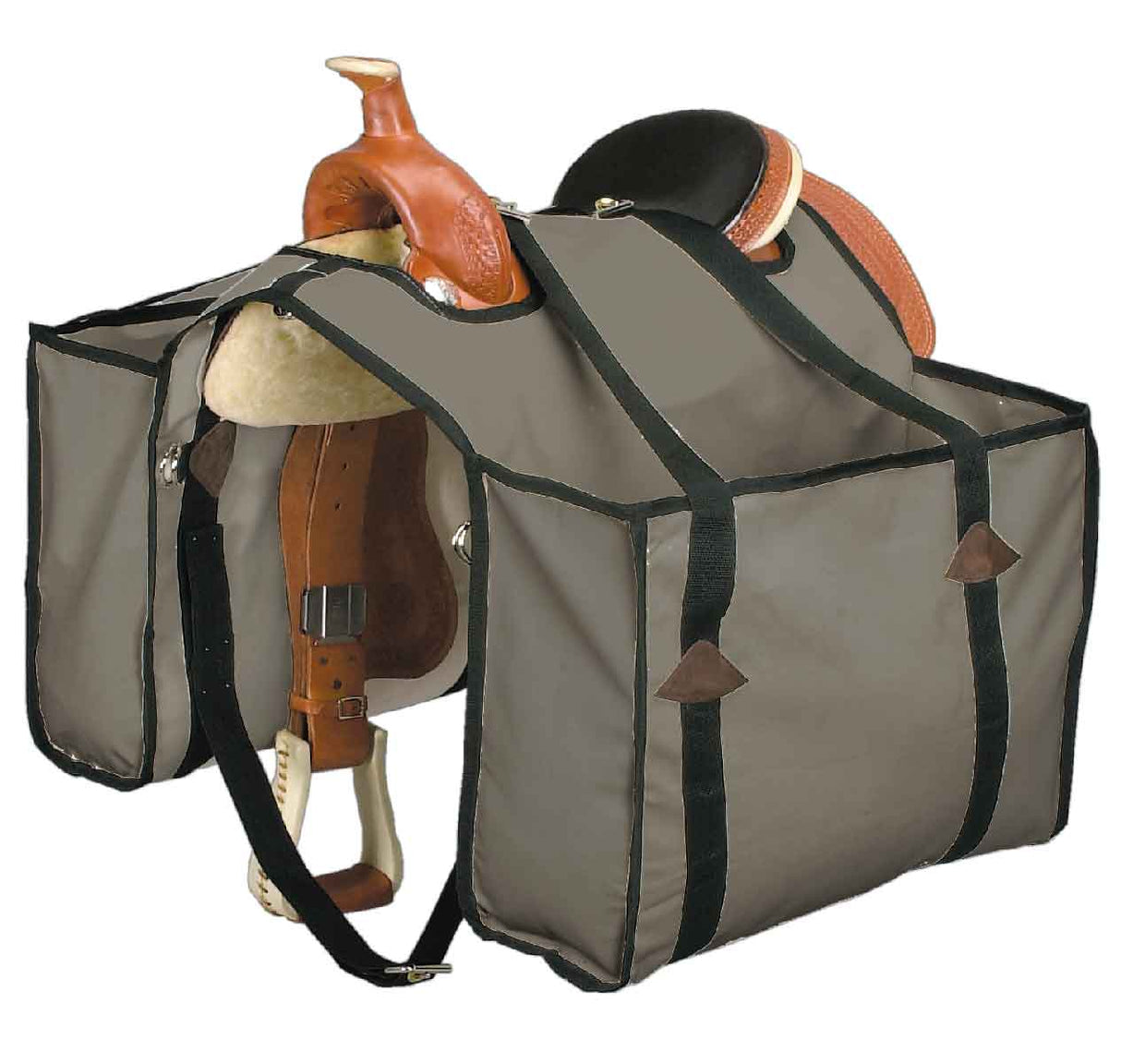 Heavy Canvas Saddle Panniers
