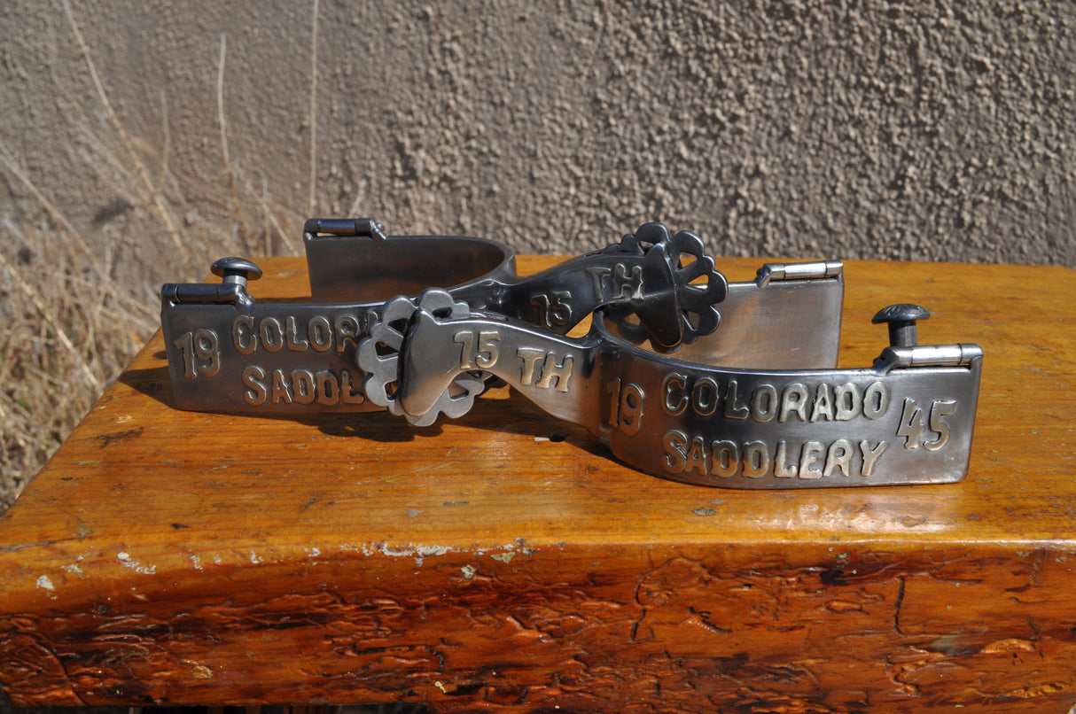 Colorado Saddlery Collectable Anniversary Spurs