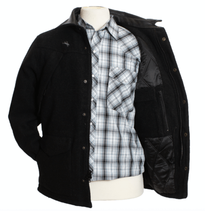 Western wool hot sale coats mens