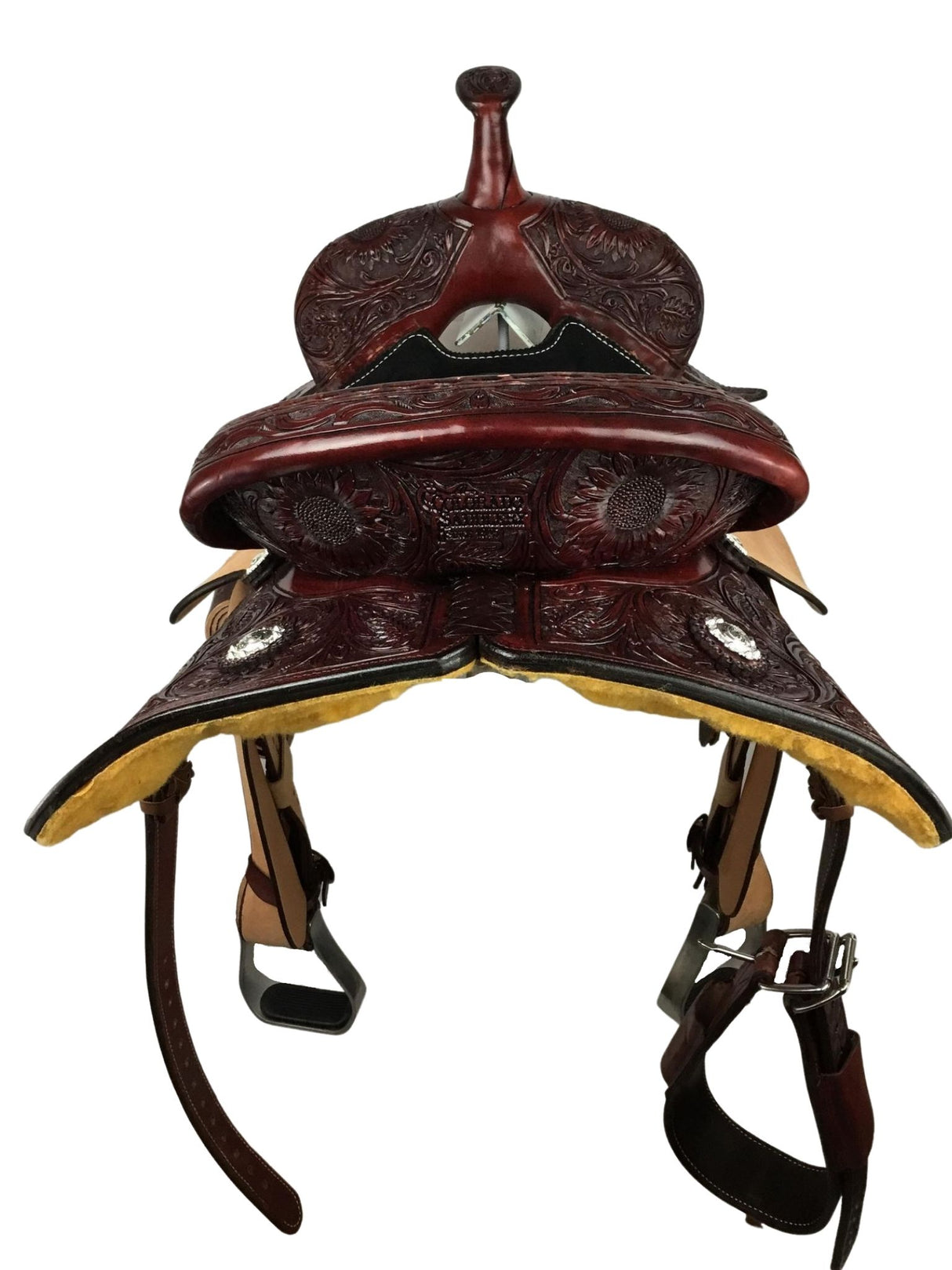 15.5" Sunflower Barrel Saddle
