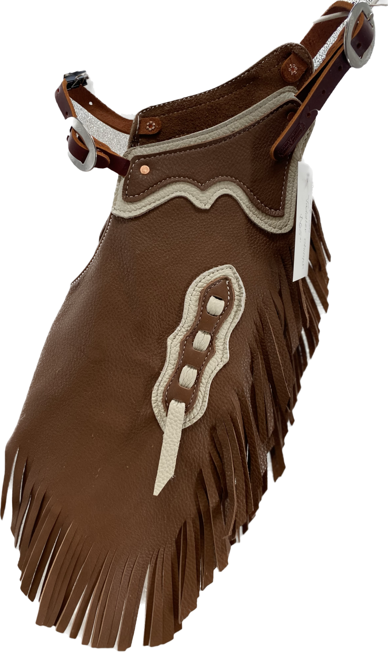 Chinks marrones y blancos para niños pequeños