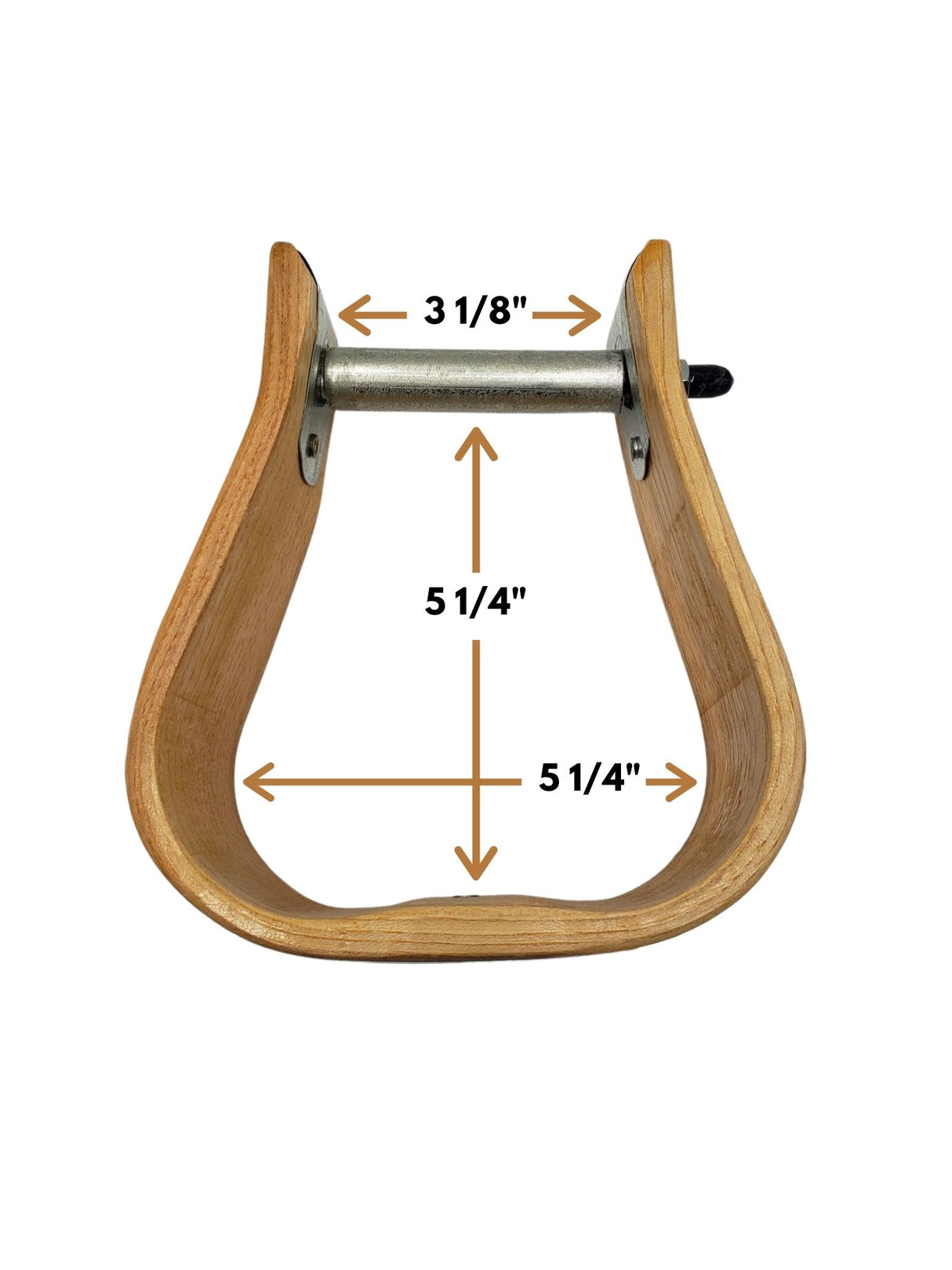 Metal Bound Visalia Stirrups