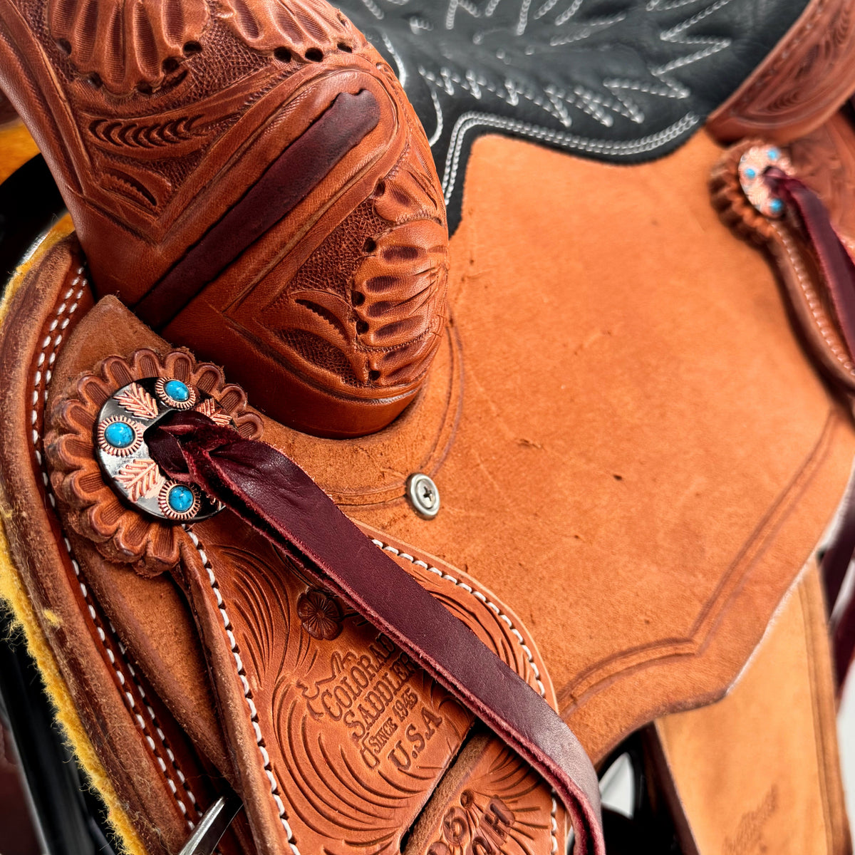 Beaver Roping Saddle Breakaway/Calf Roper Saddle – Colorado Saddlery