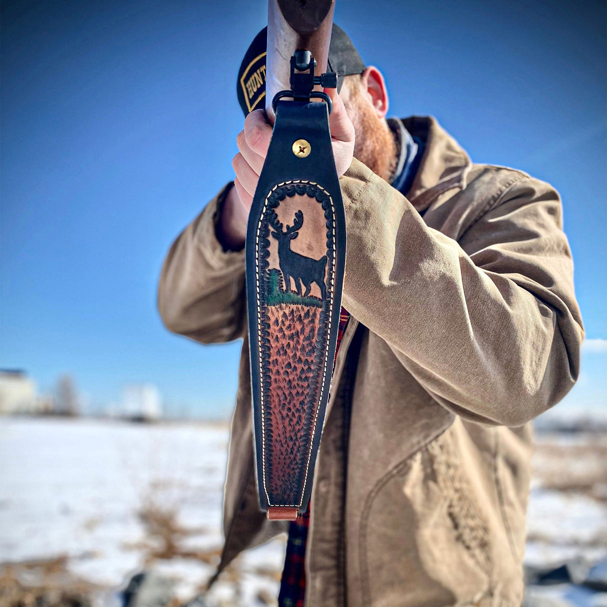 Correa de rifle de ajuste rápido Cobra - Ciervo