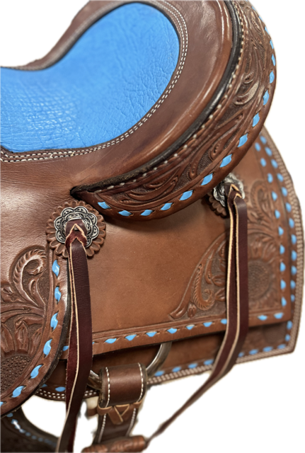 BuckStitched Inlay Barrel Racer 14.5 QH
