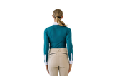Bib Front Show Shirt - Deep Teal