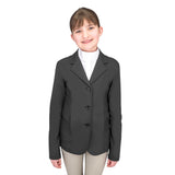 Kids' Mesh Hybrid Show Coat - Black