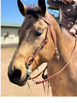 Latigo Leather Headstall - 5/8"