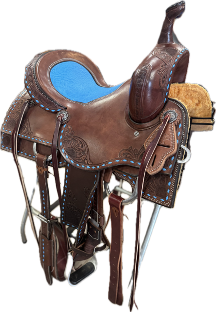 BuckStitched Inlay Barrel Racer 14.5 QH