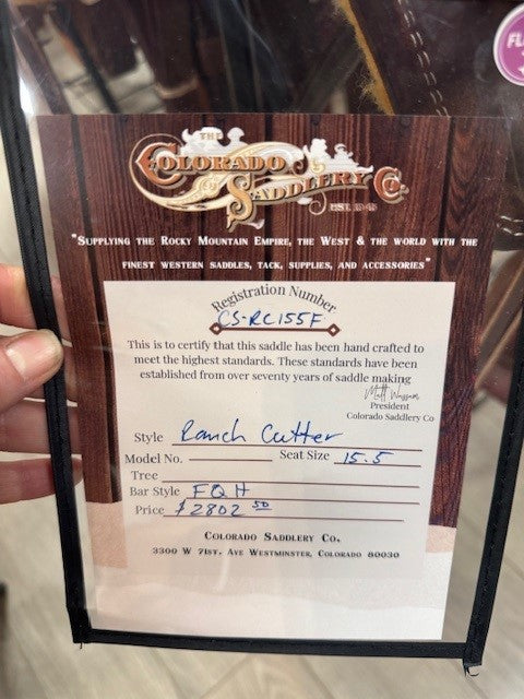 Ranch Cutter 15.5 FQH