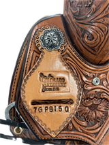 Barril de premio dorado de 15"