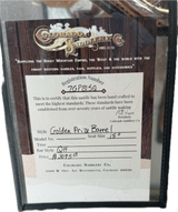 Barril de premio dorado de 15"