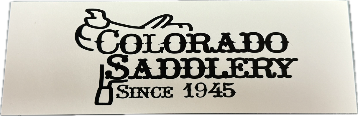 Pegatina de Colorado Saddlery