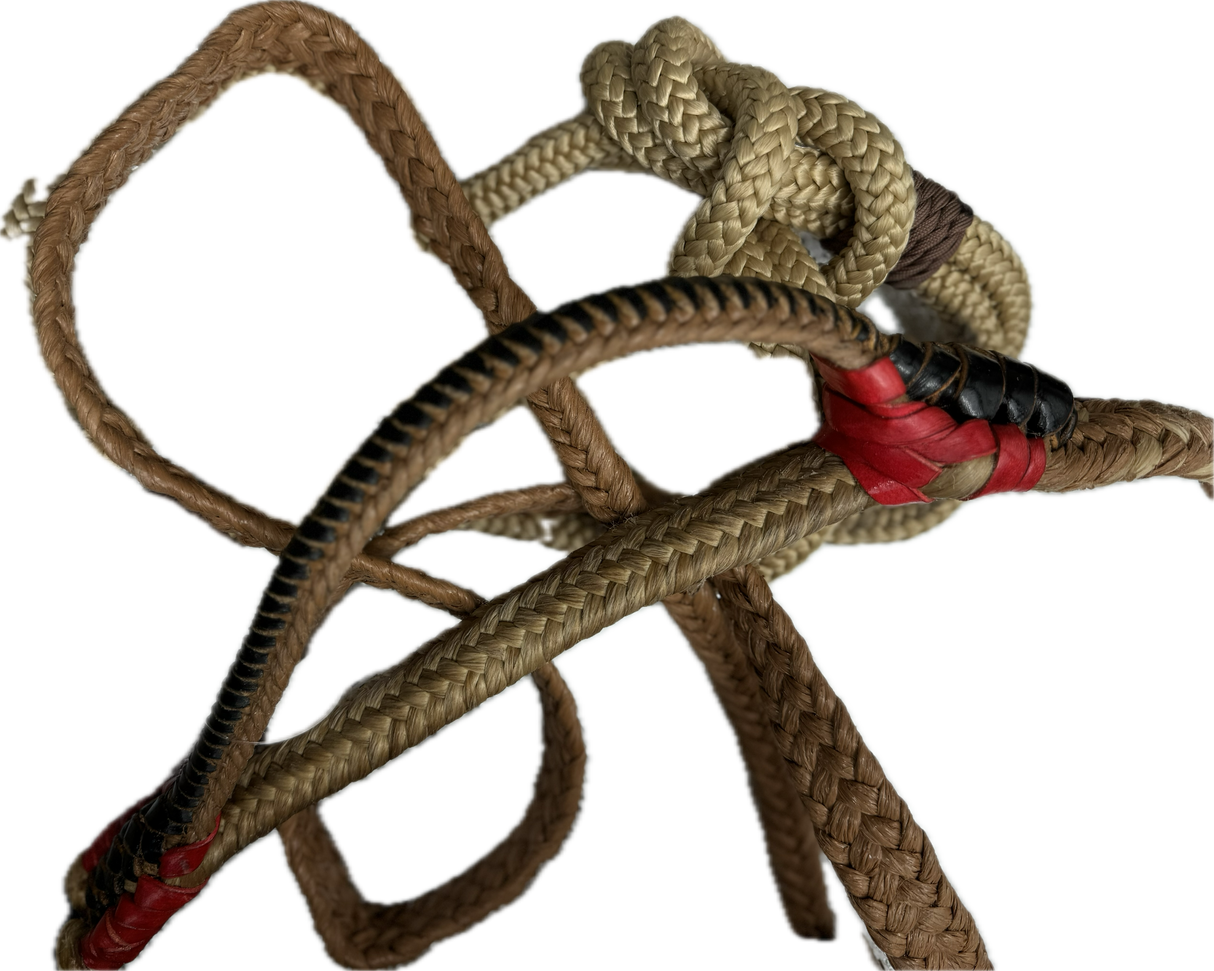 PRO Rodeo Outfitters American Plait Standard Block Left handed Bull Riding Rope
