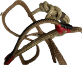 PRO Rodeo Outfitters American Plait Standard Block Left handed Bull Riding Rope