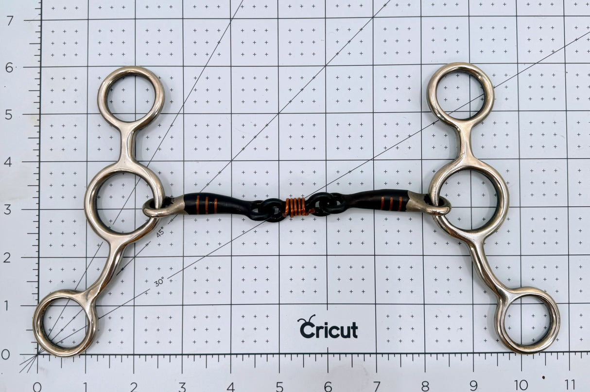 Jr Cowhorse Copper-wrapped Dogbone Bit - Signature Series