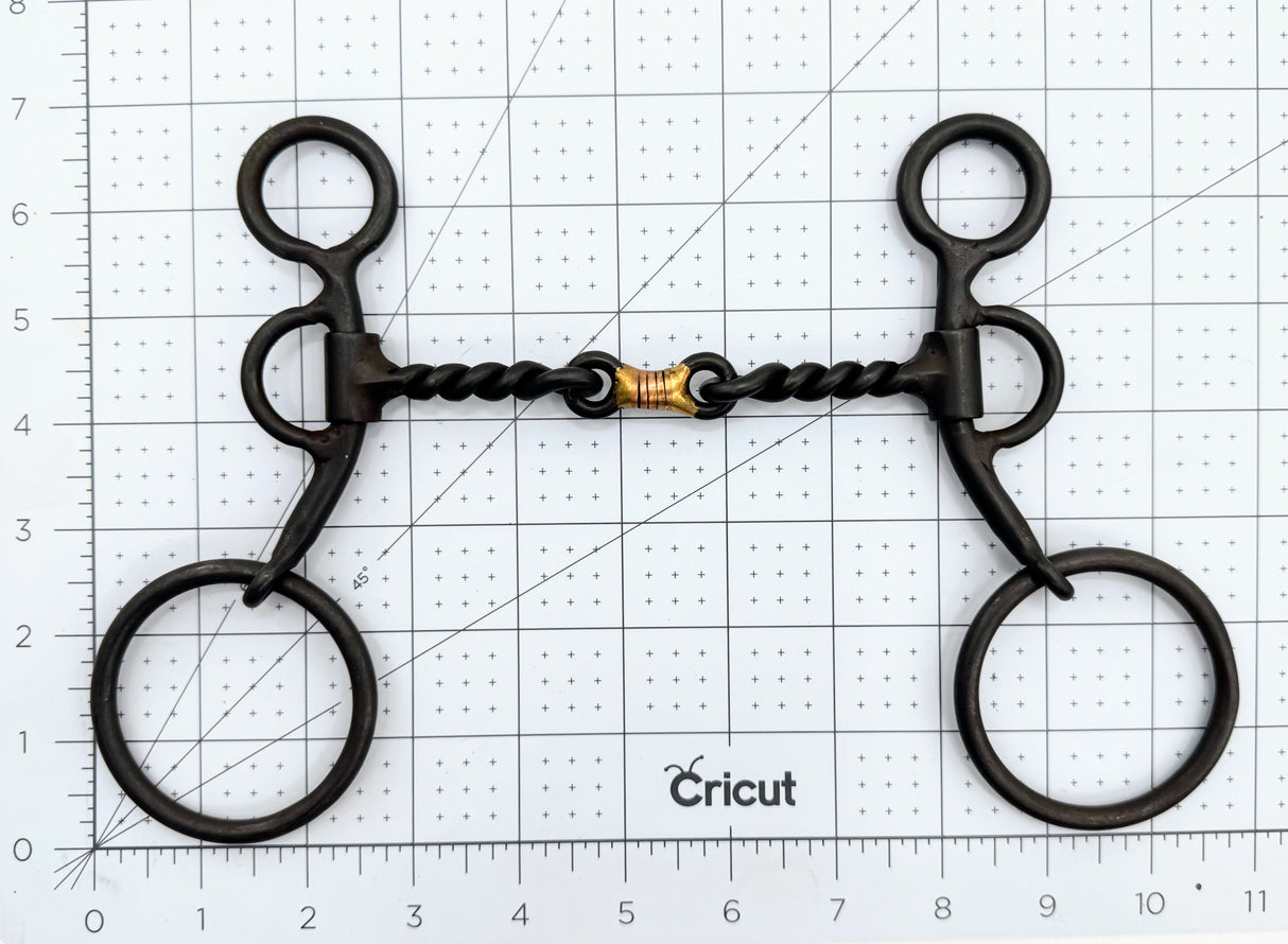 Large Ring Twisted Dog Bone Bit - Signature Series