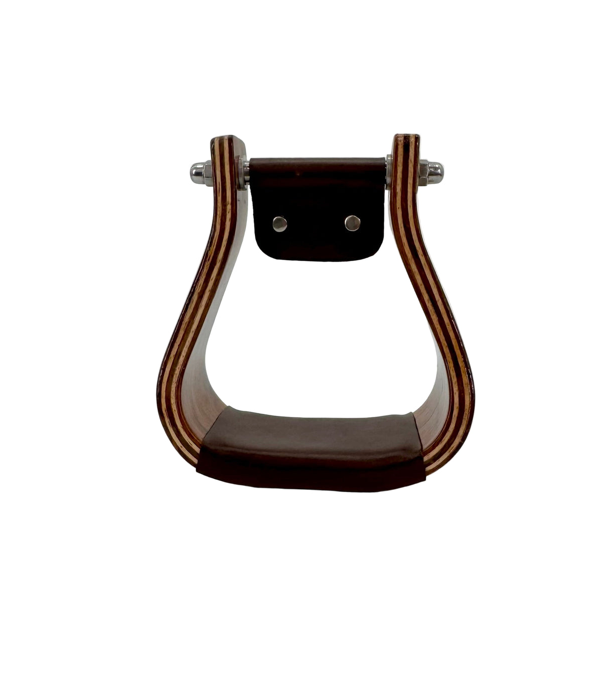 Rosewood Stirrup with Leather 3"