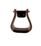 Rosewood Stirrup with Leather 3"