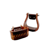 Rosewood Stirrup with Leather 3"